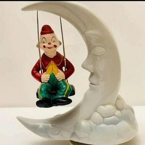 Vintage musical clown